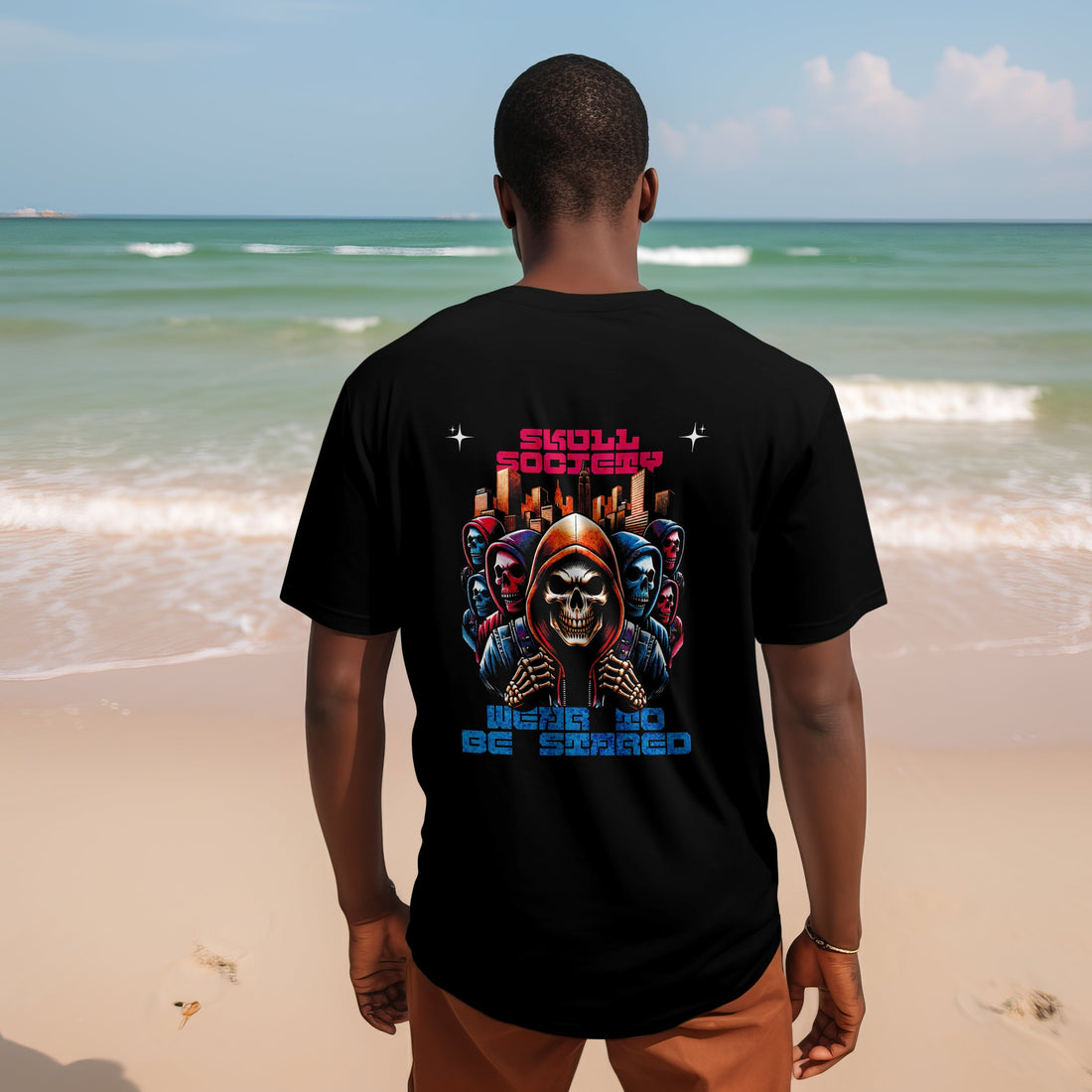 "SKULL SOCIETY" Urban Streetwear Tee